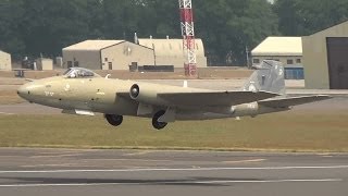 Canberra PR9 XH134 at RIAT 2013 [upl. by Euqram792]