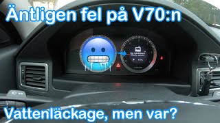 Volvo V70 kastar vatten men var Topplockspackning eller ännu värre [upl. by Lymann]