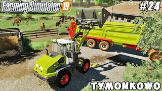 Harvesting carrots spreading manure and slurry  Tymonkowo  Farming simulator 19  Timelapse 24 [upl. by Standing]