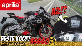 Aprilia RS 660 2022 Top Speed Moto TopSpeed [upl. by Weisman]