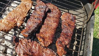 Como MARINAR Carne para Asar  y deliciosas ideas de vegetales para la parrilla [upl. by Ahsiekal]