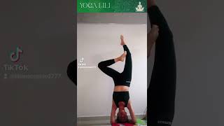 11 Pose de yoga invertida yogalili35 yoga vidasana [upl. by Dustan]