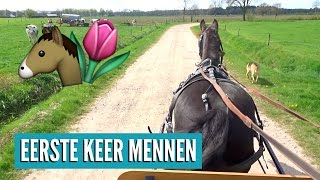 Voor de eerste keer mennen  Vlog 45 [upl. by Ilrac]