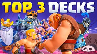 TOP 3 BEST DECKS AFTER THE NEW UPDATE 🏆 [upl. by Pollie]