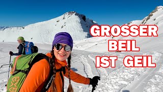 Beliebte Skitour auf den Großen Beil von der Schönanger Alm [upl. by Zelikow]