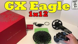 Unboxing The Brand New SRAM GX Eagle Drivetrain 1x 12 Speed Review [upl. by Balas]