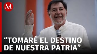 Fernández Noroña comparte su postura sobre su cargo de presidente en la mesa directiva del Senado [upl. by Ennairak463]