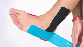 STRENGTHTAPE®  Kinesiology Tape  Ankle Stability [upl. by Ynnob]