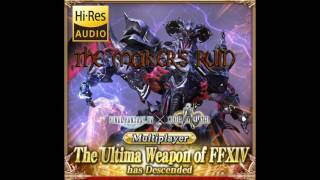 Makers Ruin  MOBIUS Final Fantasy XIV 14 multiplayer MP event  Ultima Weapon  HiRes audio [upl. by Rubie]