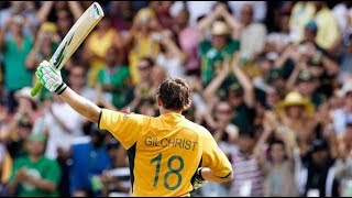 Top 10 sixes of Adam Gilchrist [upl. by Medin]