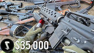 Firing EVERY Gun in Silo Entertainments ENTIRE 35000 Airsoft Arsenal [upl. by Thadeus]