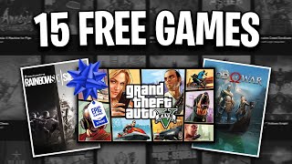 How To Claim 15 Free Games From The Epic Games Store [upl. by Reiner]