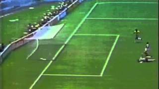 Brazil vs France World Cup 1986  Careca Goal [upl. by Ahsinak568]