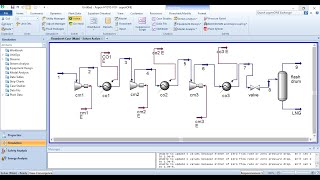 Liquefaction of Natural gas using Aspen HYSYS LEC 24 [upl. by Trilley]