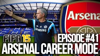 FIFA 15 ARSENAL CAREER MODE 41  MGH VS MOURINHO [upl. by Essilec]