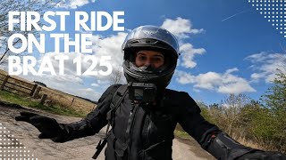 2023 Herald Brat 125  First Ride Review [upl. by Nam349]