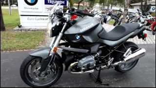 2012 BMW R1200R Low in Grey at Euro Cycles of Tampa Bay [upl. by Naggem]