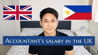 HOW MUCH DO ACCOUNTANTS EARN IN THE UK  CHARTERED ACCOUNTANT  FILIPINO ACCOUNTANT IN THE UK [upl. by Adnyc]