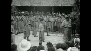 1945 Kuching POW Camp 6 Weeks after Japanese Surrender [upl. by Piks]