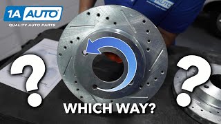 The Correct Direction to Install Performance Rotors on Your Car or Truck [upl. by Ailsun353]