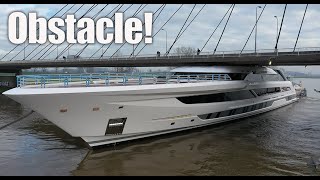 SuperYacht Crashes into Low Bridge  Ship Hits Wind Turbine  3 Minutes of Maritime [upl. by Erdei]