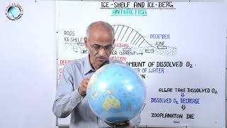 ICE SHELF AND ICE BERG AND EUTROPHICATION In Hindi  Part 43  By SS OJHA SIR [upl. by Bain317]