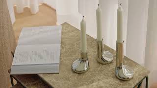 Eva Solo  Mellow candlestick amp tealight holders [upl. by Latsryk]