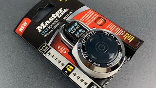 863 Flawed Design Master Lock “dialSpeed” Digital Combination Lock [upl. by Abana767]