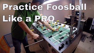 How to Practice Foosball Like a PRO [upl. by Dnamron19]