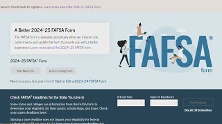 FAFSA experiencing issues following launch of new form online [upl. by Nnylaf]