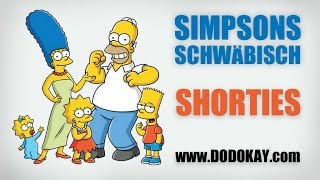 dodokay  Die Simpsons  Trickfilmklassiker schwäbisch  zum 25 ITFS [upl. by Sebastien]