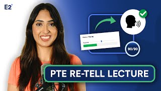 PTE Speaking 9090 Tips amp Tricks  Retell Lecture [upl. by Korella211]