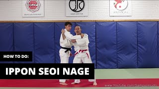 How to do Ippon Seoi Nage [upl. by Suoinuj49]