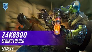 41 KILLS 166K DAMAGE Z4K8990 VII PALADINS COMPETITIVE SEASON 6 SPRING LOADED [upl. by Anaiq]