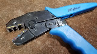 IdealJensen CrimpMaster Professional Ratcheting Wire Terminal Crimpers Review amp Comparison [upl. by Katrina98]