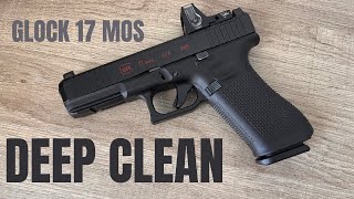 DEEP CLEAN GLOCK 17 MOS 4K VIDEO [upl. by Naivad]