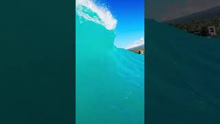 Surfing Kailua Kona POV riding wave at Lymans on a fun day surfing [upl. by Elsie787]