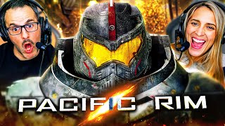 PACIFIC RIM 2013 MOVIE REACTION FIRST TIME WATCHING Guillermo Del Toro  Full Movie Review [upl. by Jere]