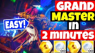 Destiny 2 Exodous Crash Boss Cheese Grandmaster  Exotic Farm [upl. by Ldnek]