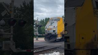 VIA 73 passes Lauzon Pkwy shorts viarail railfanning [upl. by Salbu636]