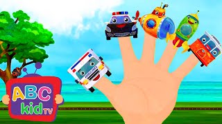 BEST Cars and Trucks for Kids Finger Family Song  ABC Kid TV Nursery Rhymes amp Kids Songs [upl. by Ettennaj]