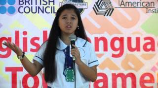 Extemporaneous Speech Contest  Finalist 01 [upl. by Natrav]