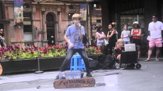 Amazing Street Singer Ky Baldwin [upl. by Tavi947]