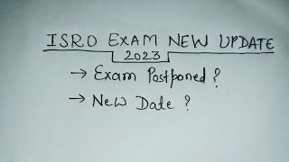 Again An Important update Regarding Isro assistantUDC exam 😱😱  Big Changes in exam date 🤔 [upl. by Imaj892]