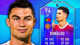 THE GOAT 🐐 94 POTM Ronaldo Player Review  FIFA 22 Ultimate Team [upl. by Hillel]