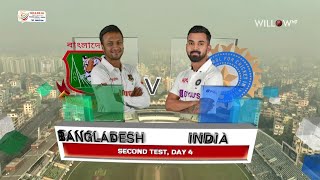 Day 4 Highlights 2nd Test Bangladesh vs India 2nd Test  Bangladesh vs India [upl. by Bekelja]