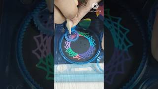 Spirograph scratch design spirographpatterns shortvideo spirography youtubeshorts [upl. by Dymoke]