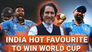 INDIA Hot Favourite To Win World Cup  Sri Lanka Blown Away  World Cup 2023  Ramiz Speaks [upl. by Harriott311]