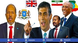 DEG DEG Dowlada UK oo war cusub kaso saartay Aqoonsiga Somaliland Damacii Xasan Sheekh oo fashil [upl. by Hayikat]