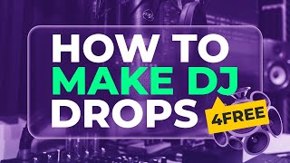 How To Make DJ Drops DjName Effect  For Free No Software Needed [upl. by Anele]